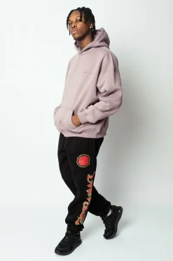Jogging<Dropsize Heavy Sweat Trust No One Pants Black