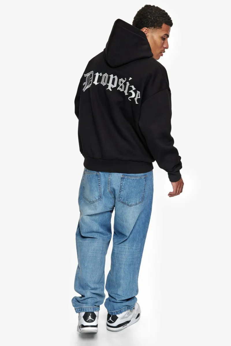 Hoodie<Dropsize Heavy V2 Backlogo Hoodie Black