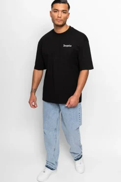 T-Shirt<Dropsize Heavy V2 Embo T-Shirt Black