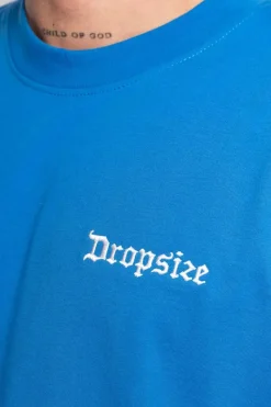 T-Shirt<Dropsize Heavy V2 Embo T-Shirt Royal Blue