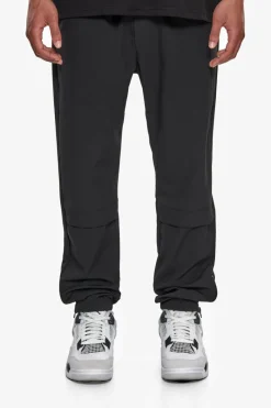 Jogging<Dropsize Licra Track Pants Black