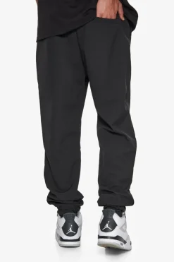 Jogging<Dropsize Licra Track Pants Black