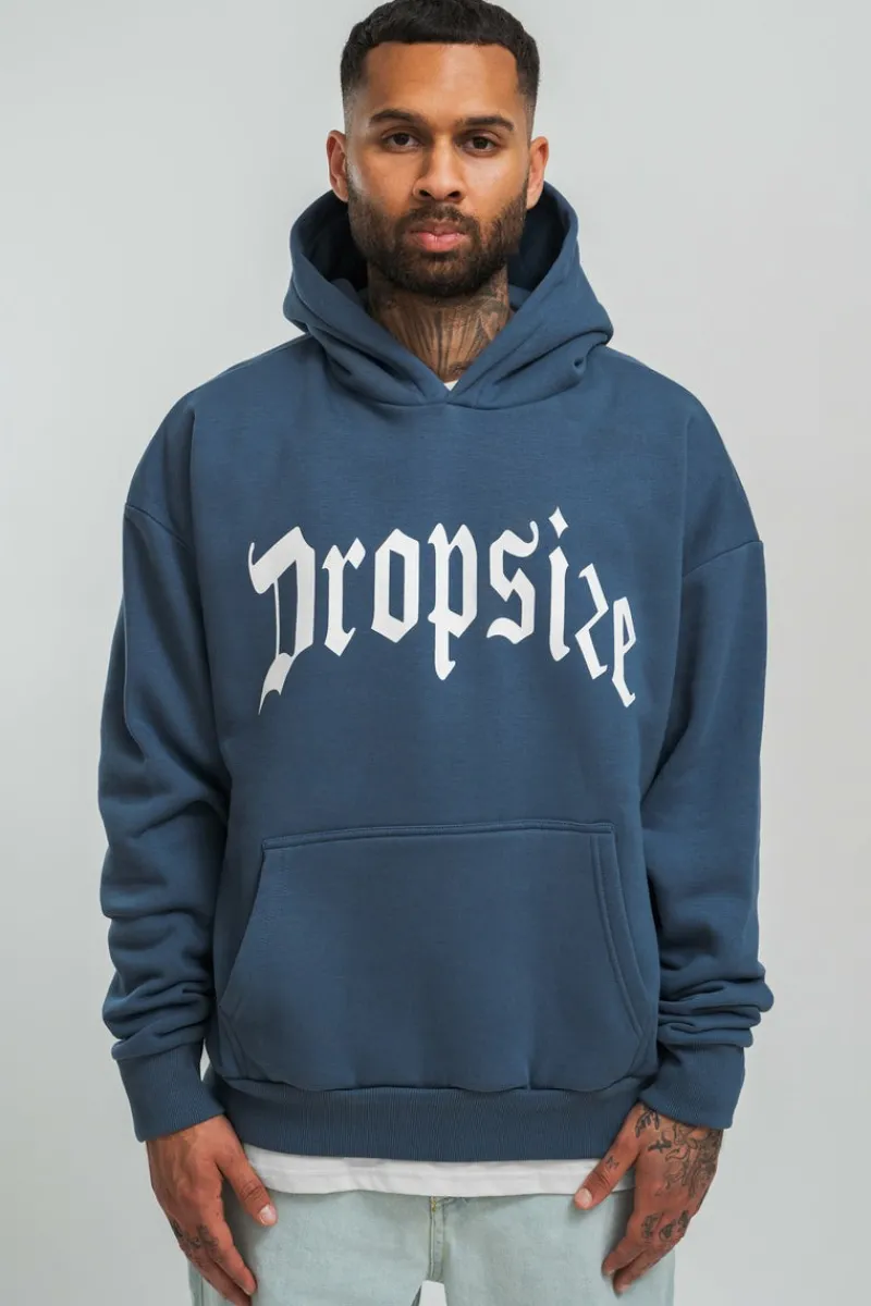Hoodie<Dropsize Logo Design Hoodie China Blue