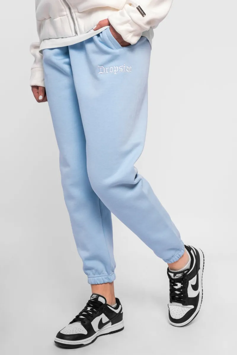 Frauen<Dropsize Logo Jogger Baby Blue