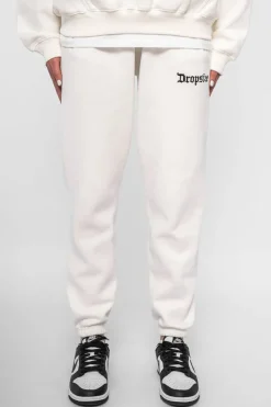 Frauen<Dropsize Logo Jogger Cream White
