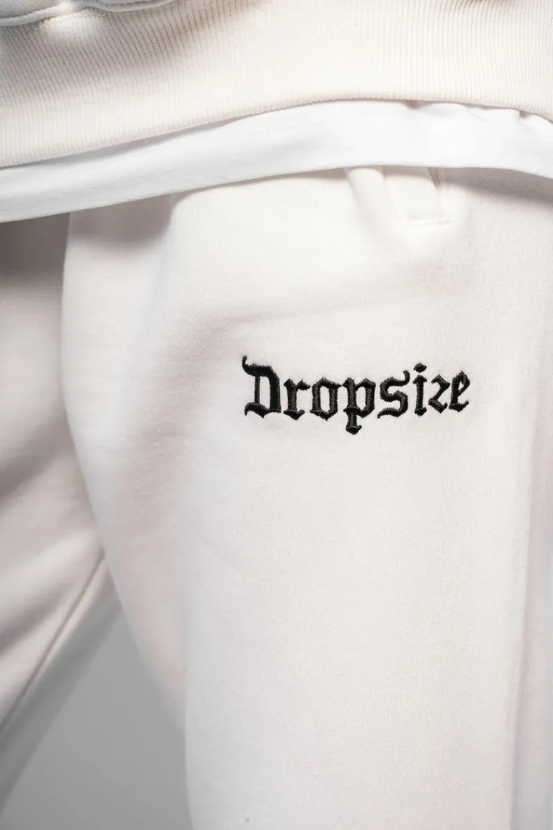 Frauen<Dropsize Logo Jogger Cream White