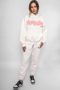 Frauen<Dropsize Logo Jogger Cream White