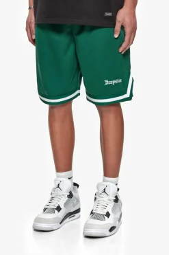 Shorts<Dropsize Logo Mesh Short Green