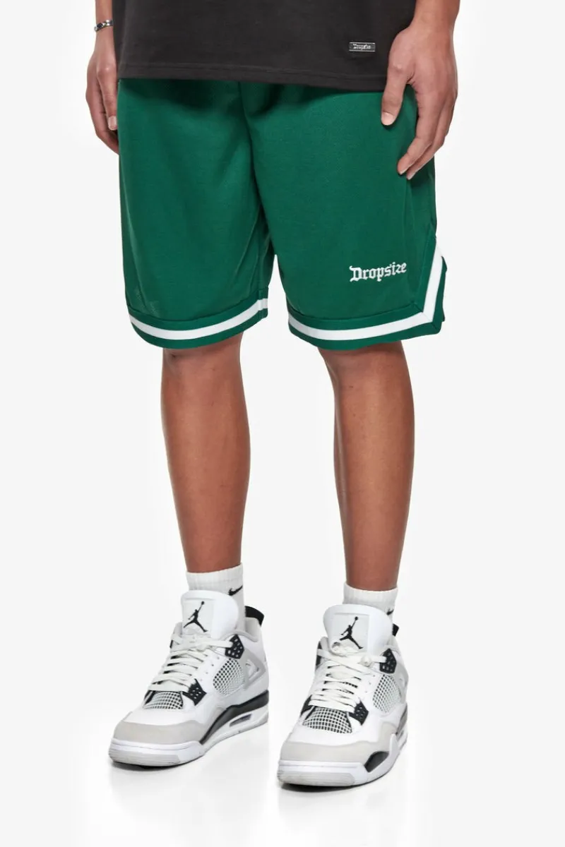 Shorts<Dropsize Logo Mesh Short Green