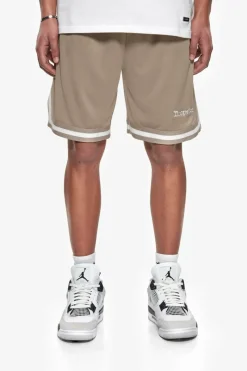 Shorts<Dropsize Logo Mesh Short Simply Taupe