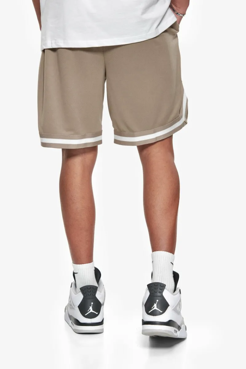 Shorts<Dropsize Logo Mesh Short Simply Taupe