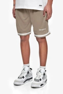 Shorts<Dropsize Logo Mesh Short Simply Taupe