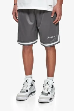 Shorts<Dropsize Logo Mesh Short Steel Grey