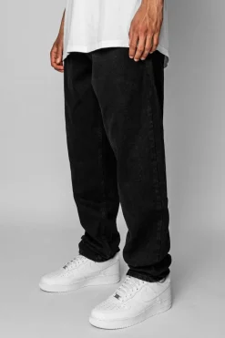 Jeans<Dropsize Loose Fit Black Jeans