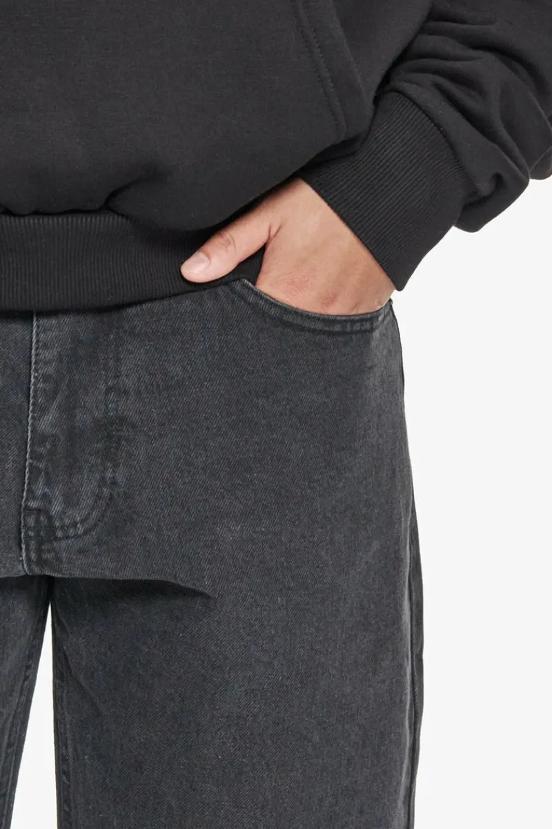 Jeans<Dropsize Loose Fit Charcoal Jeans