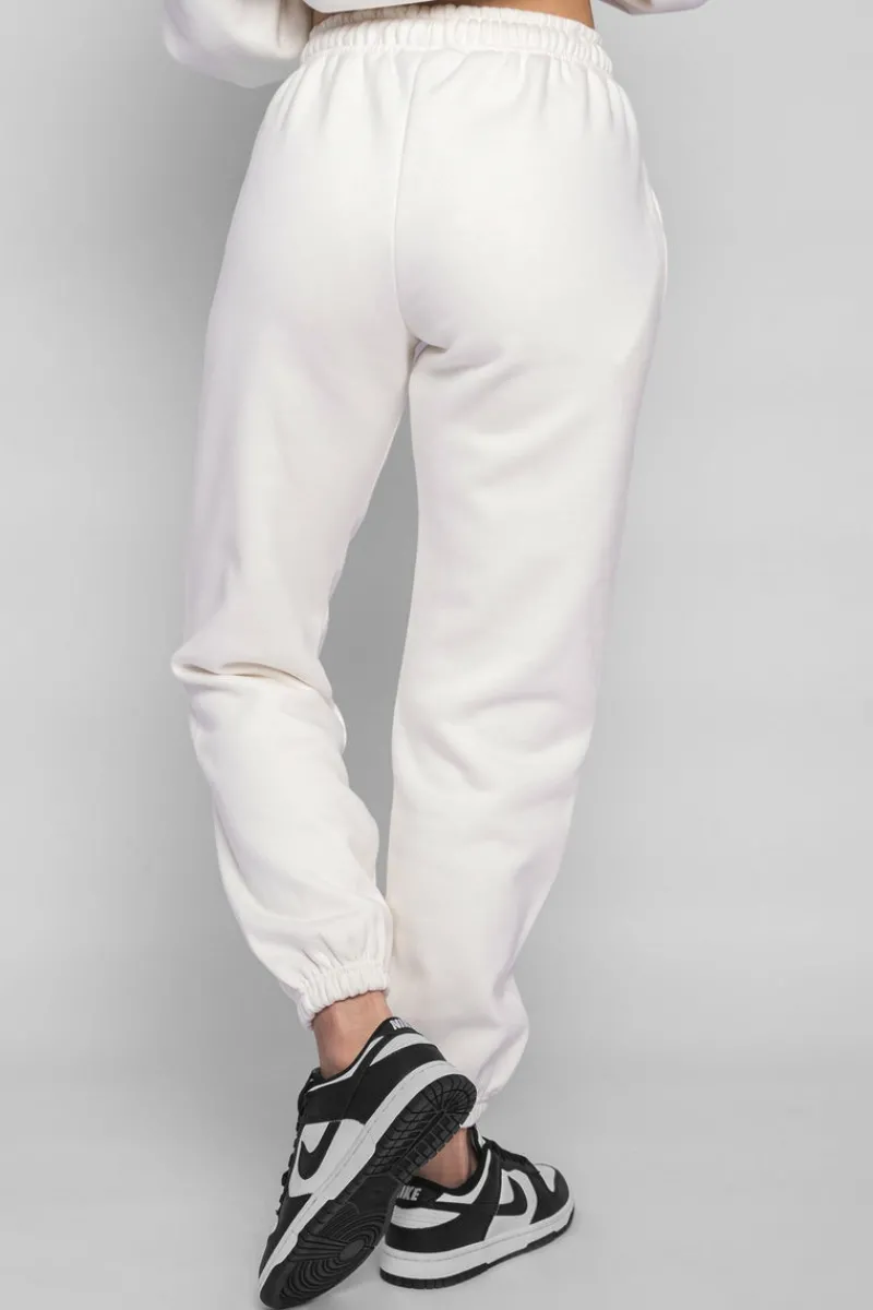 Frauen<Dropsize Puffer Print Jogger Baby Blue Cream White