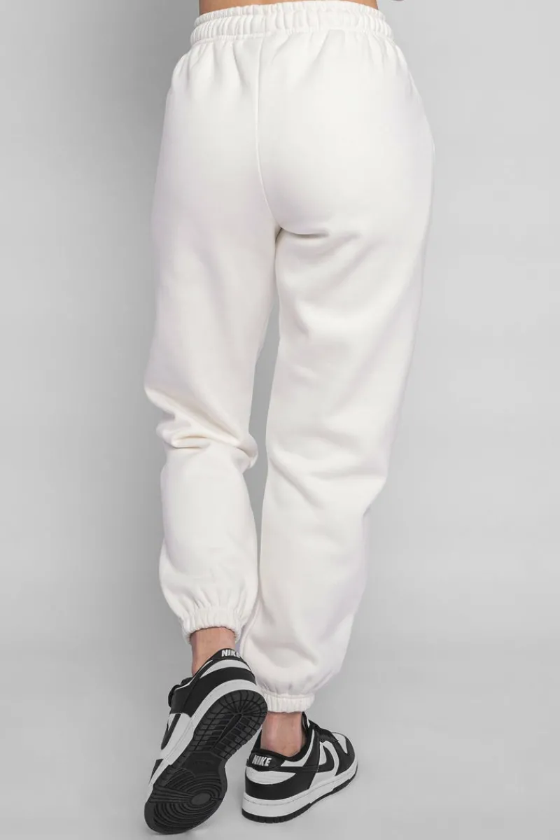 Frauen<Dropsize Puffer Print Mixed Colour Jogger Cream White