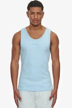 T-Shirt<Dropsize Rib Tank Top Baby Blue
