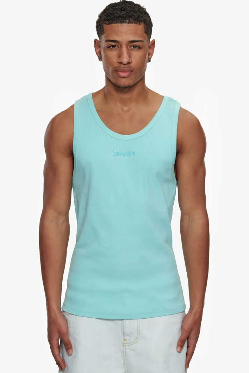 T-Shirt<Dropsize Rib Tank Top Turquoise