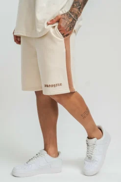 Shorts<Dropsize Side Stripe Shorts Coconut/ Brown