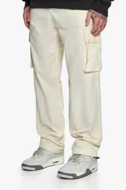Cargos<Dropsize Single Cargo Pocket Workwear Pants Cream