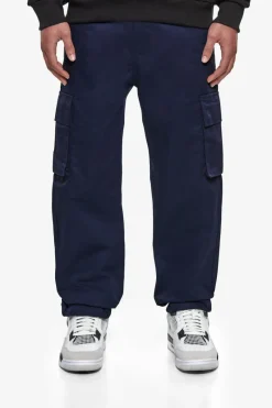 Cargos<Dropsize Single Cargo Pocket Work Wear Pants Navy