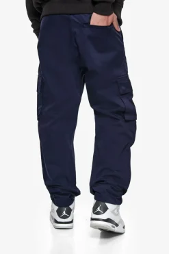 Cargos<Dropsize Single Cargo Pocket Work Wear Pants Navy