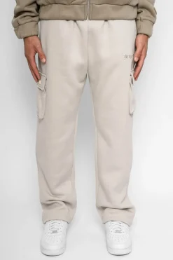Cargos<Dropsize Straight Leg Cargo Sweat Pants Moon Beam