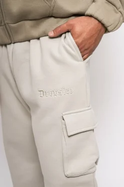 Cargos<Dropsize Straight Leg Cargo Sweat Pants Moon Beam