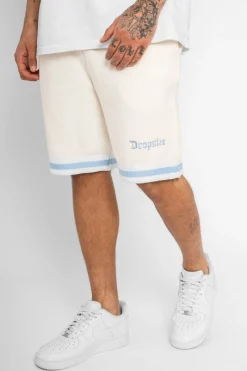 Shorts<Dropsize Stripe Short V2 Creme Babyblue