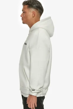Zipper<Dropsize Super Heavy Oversize Blank Zip Hoodie Washed White