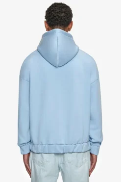 Zipper<Dropsize Super Heavy Oversized Hd Print Zip Hoodie V2 Baby Blue