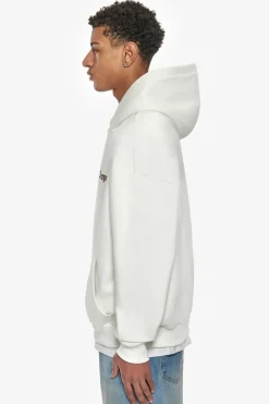 Hoodie<Dropsize Super Heavy Oversize Embo Hoodie Cream Bordeaux