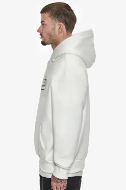 Hoodie<Dropsize Super Heavy Oversize Smooth Logo Hoodie Cream White