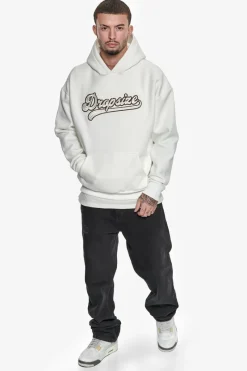 Hoodie<Dropsize Super Heavy Oversize Smooth Logo Hoodie Cream White