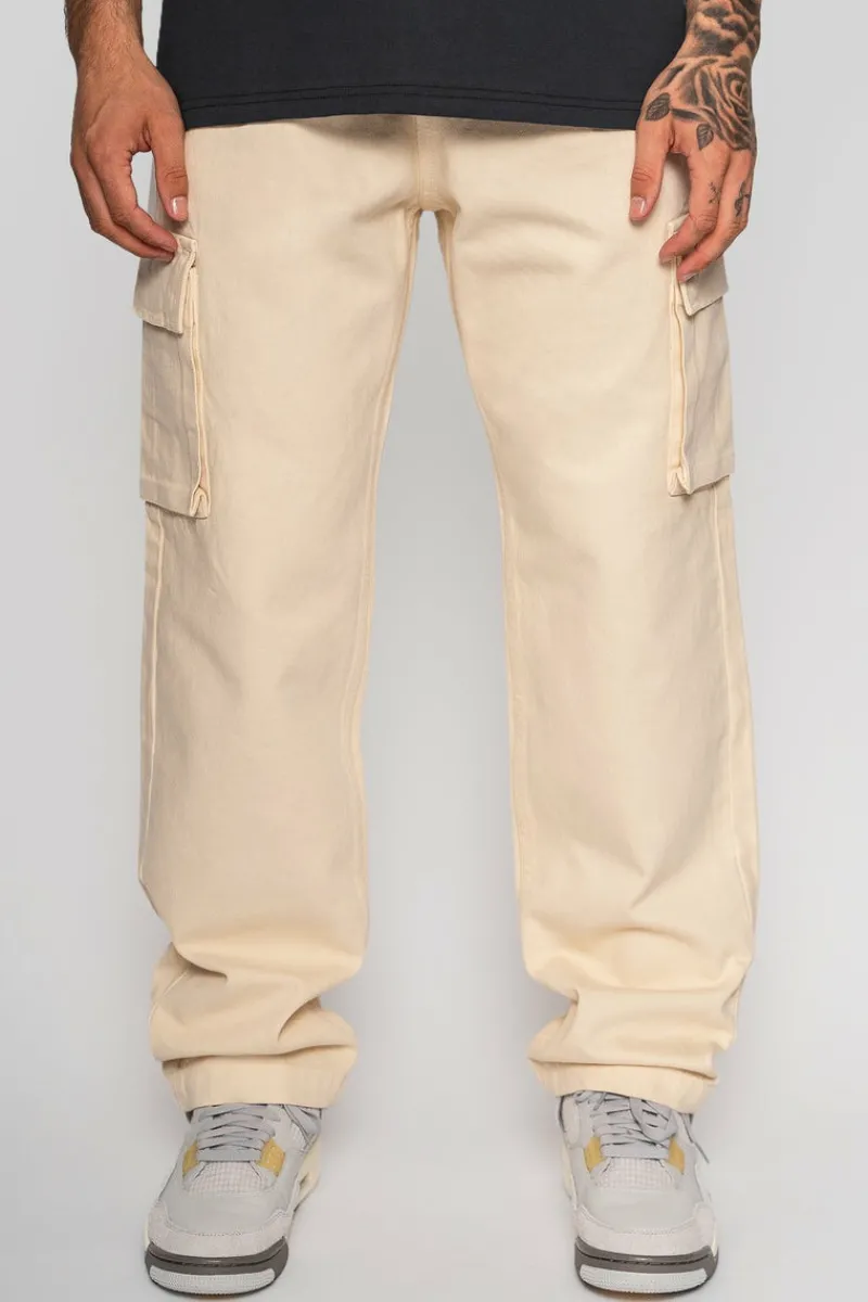 Cargos<Dropsize V2 Cargo Jeans Single Pocket Beige